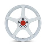 17X8.5 Motegi MR159 BATTLE V MATSURI WHITE PEARL MACH LIP 5X100