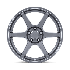 18X10.5 Motegi MR160 BATTLE VI GLOSS GUNZILLA W/ MACHINED LIP 5X120