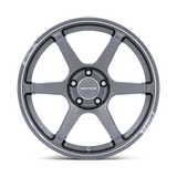 19X8.5 Motegi MR160 BATTLE VI GLOSS GUNZILLA W/ MACHINED LIP 5X120