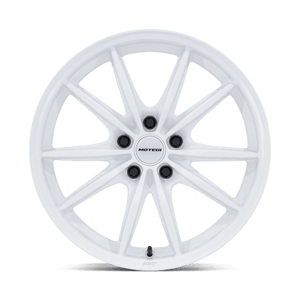 18X9.5 Motegi MR162 ZENTOKU GLOSS WHITE 5X114.3