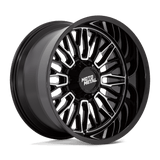 22X10 Moto Metal MO809 STINGER GLOSS BLACK MACHINED 8X180