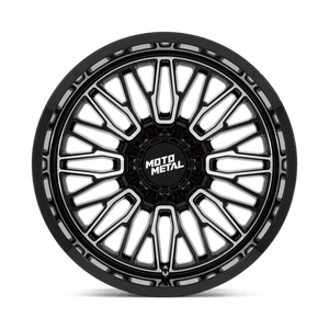 20X10 Moto Metal MO809 STINGER GLOSS BLACK MACHINED 8X170