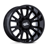 18X9 Moto Metal MO810 LEGACY GLOSS BLACK 8X170