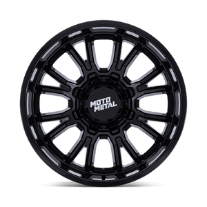 20X9 Moto Metal MO810 LEGACY GLOSS BLACK 8X170