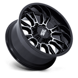 18X9 Moto Metal MO810 LEGACY GLOSS BLACK MACHINED 6X120/6X139.7