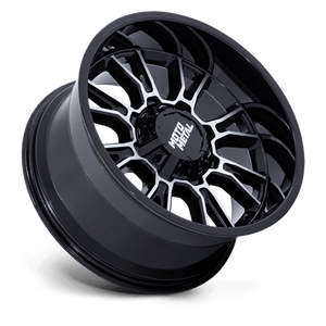 20X9 Moto Metal MO810 LEGACY GLOSS BLACK MACHINED 5X139.7/5X150
