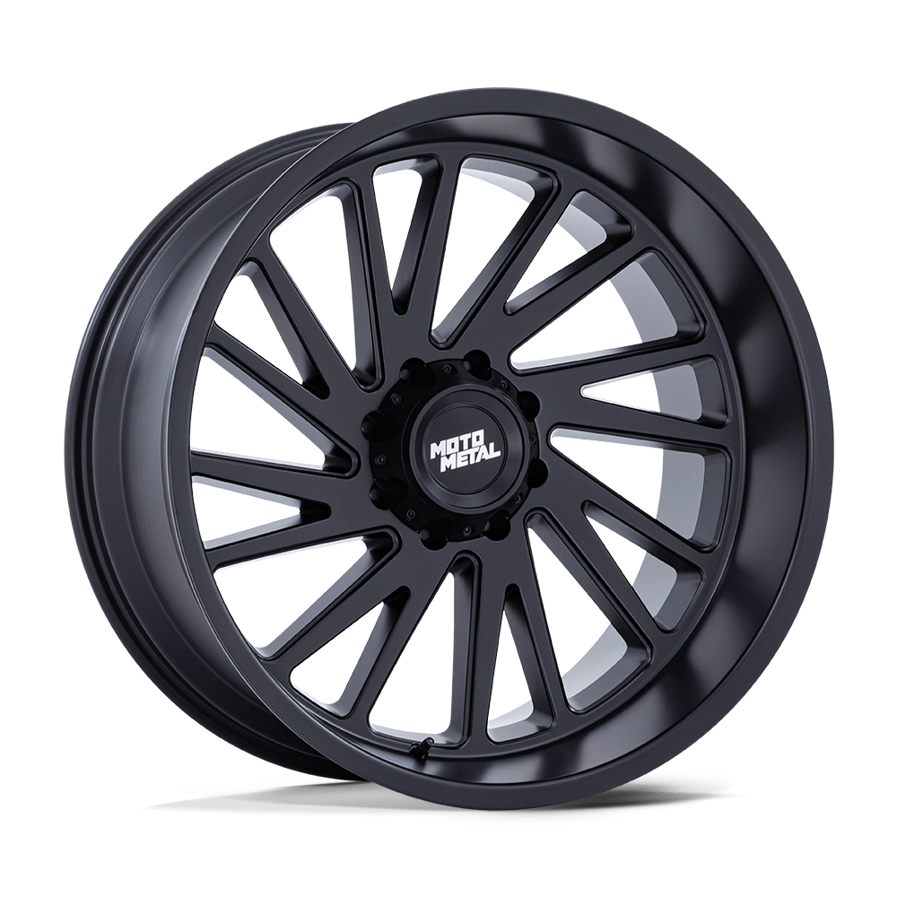 24X12 Moto Metal MO811 COMBAT MATTE BLACK 6X139.7