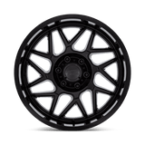 20X9 Moto Metal MO812 TURBINE GLOSS BLACK 5X127
