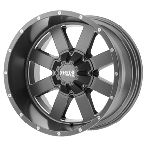 18X9 Moto Metal MO962 SATIN GRAY MILLED 5X114.3/5X127