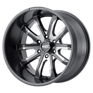 18X9 Moto Metal MO983 DAGGER SATIN GRAY MILLED 6X114.3