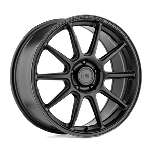 18X8.5 Motegi MR140 SS10 SATIN BLACK 5X114.3