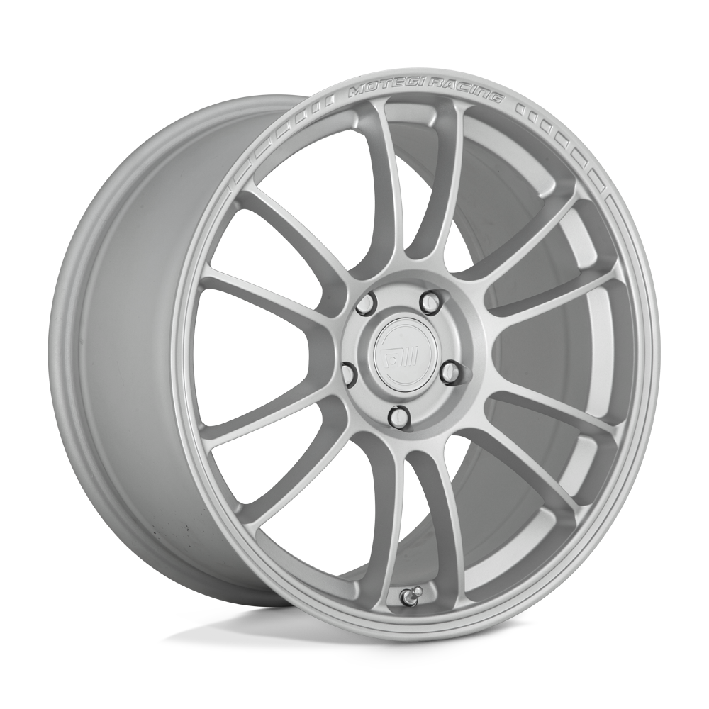15X8 Motegi MR146 SS6 HYPER SILVER 4X100