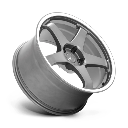 18X8.5 Motegi MR151 CS5 GUNMETAL W/ MACHINED LIP 5X114.3