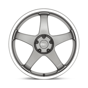 18X8.5 Motegi MR151 CS5 GUNMETAL W/ MACHINED LIP 5X114.3