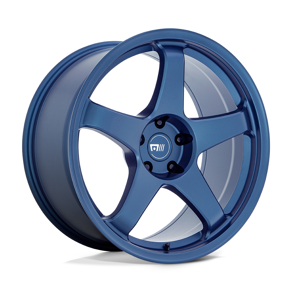 18X9.5 Motegi MR151 CS5 SATIN METALLIC BLUE 5X100
