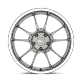 17X8 Motegi MR152 SS5 GUNMETAL W/ MACHINED LIP 4X108