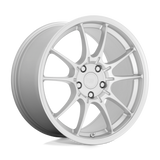 17X8 Motegi MR152 SS5 HYPER SILVER 5X108