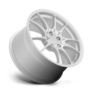 18X9.5 Motegi MR152 SS5 HYPER SILVER 5X100