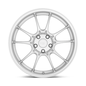 17X8 Motegi MR152 SS5 HYPER SILVER 5X108