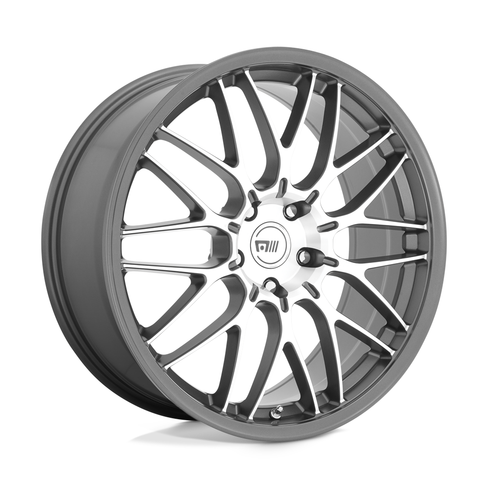 19X8.5 Motegi MR153 CM10 MACHINED GUNMETAL 5X100