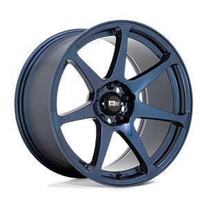 17X8 Motegi MR154 BATTLE MIDNIGHT BLUE 5X110