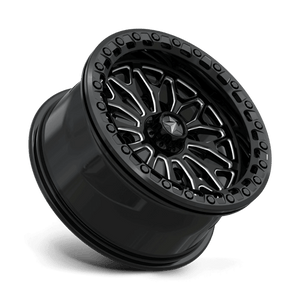 15X7 MSA Offroad Wheels MA53 BOLO UTV BEADLOCK GLOSS BLACK MILLED 4X137