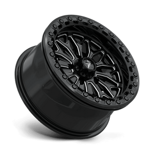 15X7 MSA Offroad Wheels MA53 BOLO UTV BEADLOCK GLOSS BLACK MILLED 5X114.3
