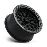 15X7 MSA Offroad Wheels MA53 BOLO UTV BEADLOCK MATTE BLACK W/ GL-GUNMETAL RG 6X139.7