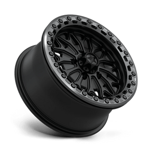 15X7 MSA Offroad Wheels MA53 BOLO UTV BEADLOCK MATTE BLACK W/ GL-GUNMETAL RG 5X114.3