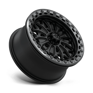 15X7 MSA Offroad Wheels MA53 BOLO UTV BEADLOCK MATTE BLACK W/ GL-GUNMETAL RG 6X139.7