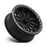 18X7 MSA Offroad Wheels MA53 BOLO UTV BEADLOCK MATTE BLACK W/ GL-GUNMETAL RG 4X110
