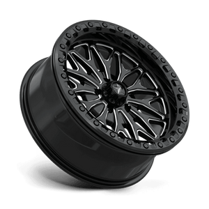 18X7 MSA Offroad Wheels MA53 BOLO UTV BEADLOCK GLOSS BLACK MILLED 5X114.3