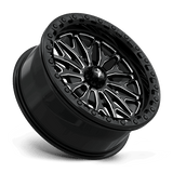 18X7 MSA Offroad Wheels MA53 BOLO UTV BEADLOCK GLOSS BLACK MILLED 6X139.7