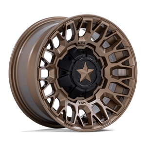 14X7 MSA Offroad Wheels M50 CLUBBER MATTE BRONZE 4X137/4X156