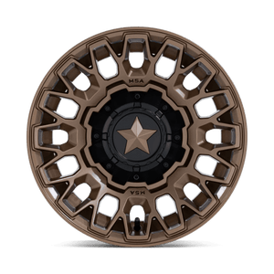 14X7 MSA Offroad Wheels M50 CLUBBER MATTE BRONZE 4X137/4X156