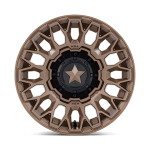15X7 MSA Offroad Wheels M50 CLUBBER MATTE BRONZE 4X137/4X156