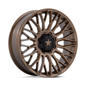 22X7 MSA Offroad Wheels M50 CLUBBER MATTE BRONZE 4X137/4X156