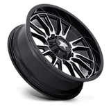 15X7 MSA Offroad Wheels M51 THUNDERLIPS GLOSS BLACK MACHINED 5X114.3