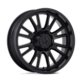 15X7 MSA Offroad Wheels M51 THUNDERLIPS MATTE BLACK 5X114.3