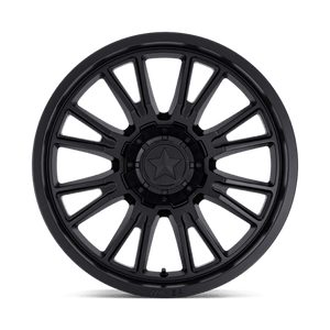 15X7 MSA Offroad Wheels M51 THUNDERLIPS MATTE BLACK 4X137/4X156