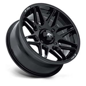 15X7 MSA Offroad Wheels M52 RADAR UTV GLOSS BLACK 4X110