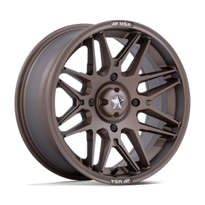 14X7 MSA Offroad Wheels M52 RADAR UTV MATTE BRONZE 4X156