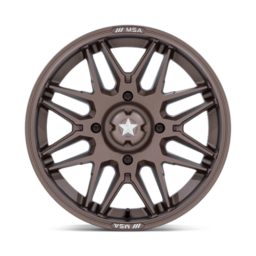 16X7 MSA Offroad Wheels M52 RADAR UTV MATTE BRONZE 5X114.3
