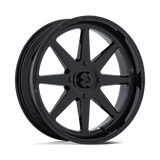 20X7 MSA Offroad Wheels M54 SPARK UTV GLOSS BLACK 6X139.7