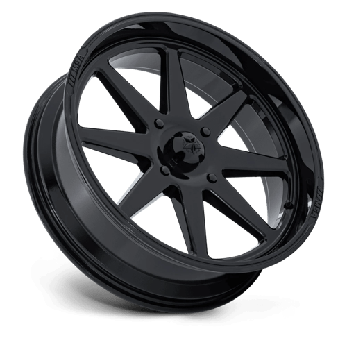 20X7 MSA Offroad Wheels M54 SPARK UTV GLOSS BLACK 4X156