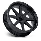 18X7 MSA Offroad Wheels M54 SPARK UTV GLOSS BLACK 6X139.7
