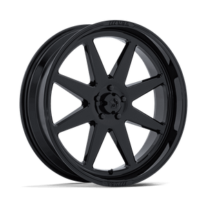 22X7 MSA Offroad Wheels M54 SPARK UTV GLOSS BLACK 5X114.3