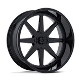 24X10 MSA Offroad Wheels M54 SPARK UTV GLOSS BLACK 6X139.7