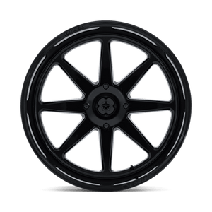24X10 MSA Offroad Wheels M54 SPARK UTV GLOSS BLACK 6X139.7