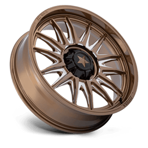 22X7 MSA Offroad Wheels M55 COMMANDER UTV GLOSS BRONZE MILLED 4X137/4X156